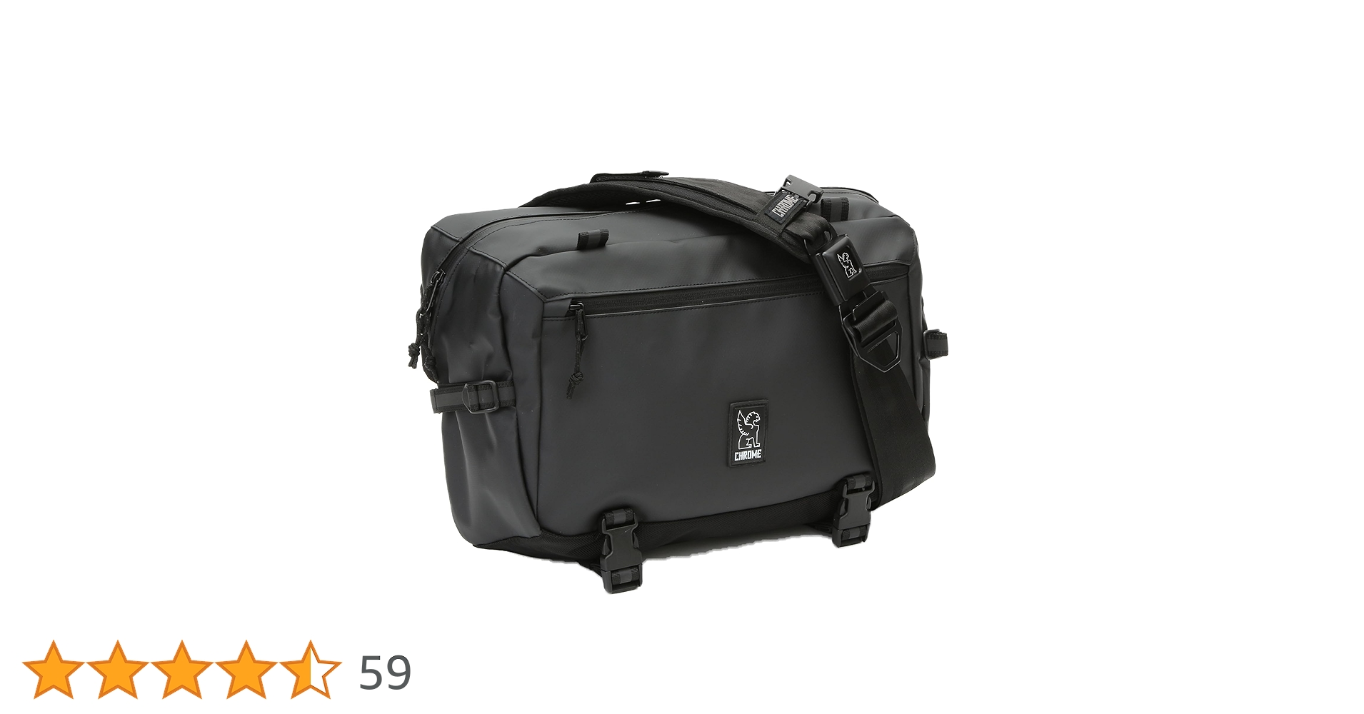 CHROME ブラック ボディバック　KADET 15L CHROME クローム / ボディバッグ メッセンジャーバッグ / KADET